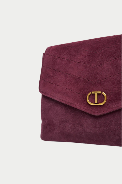 Reversible Suede Leather Handbag