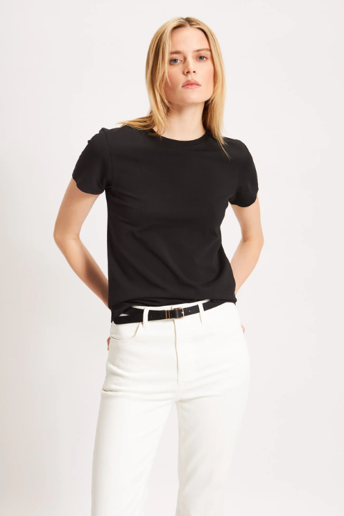 SS Iconic Fitted Tee Black