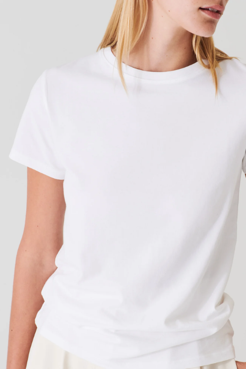 SS Iconic Fitted Tee White