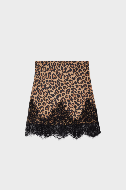 Never Fully Dressed Leopard Skirt