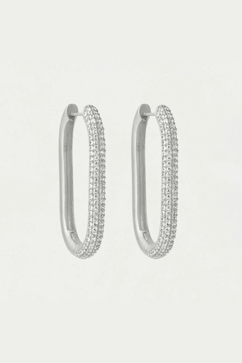 Juliette Pavé Hinged Hoop