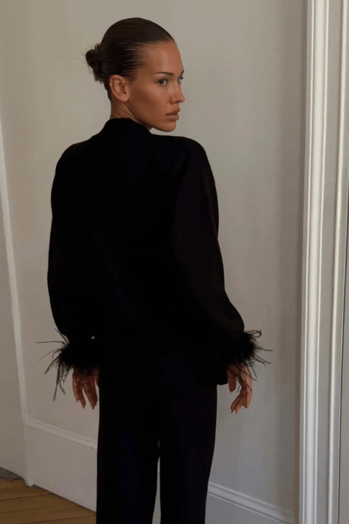 Martha Feather Cardigan
