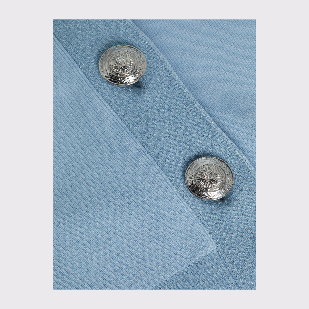 L'agence Taya Cropped V-Neck Cardi