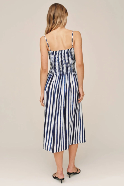 Smocked Midi Dress