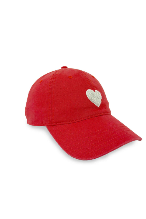 Imperfect Chenille Heart Hat