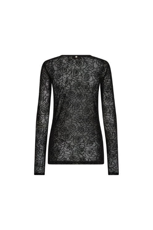 Rose Mesh Blouse