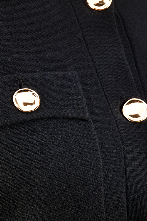 Gold Button Cardi