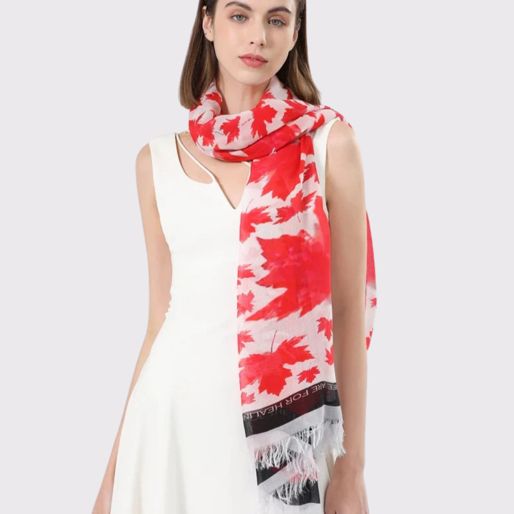 "The Leaves of Our Tree Oh Canada" Scarf