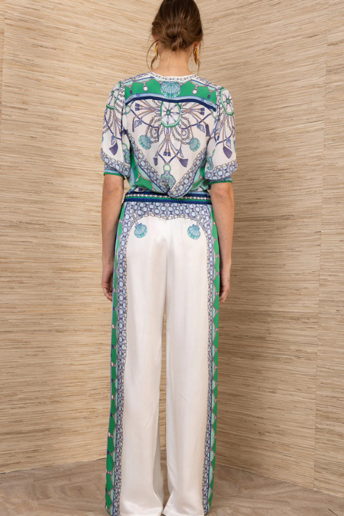 Danica Silk Charmeuse Pant