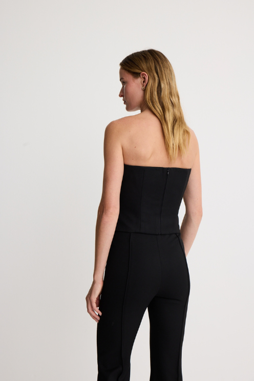 Bustier with Detachable Straps