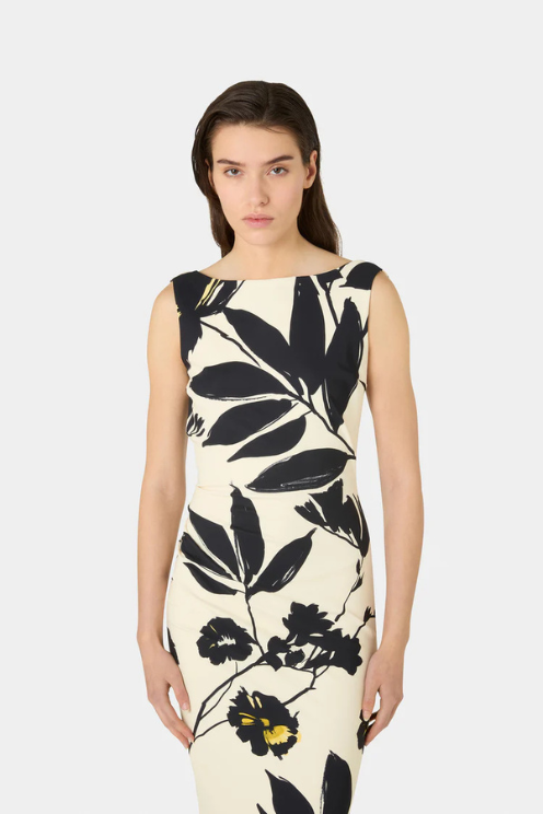 Ajour Printed Gown