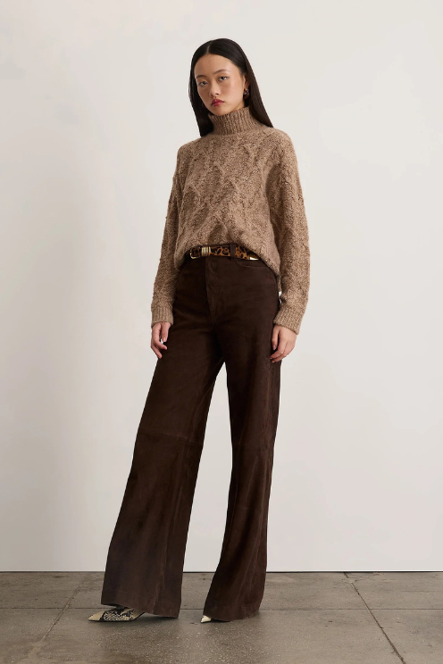 Opaline Sweater - Marled Caramel