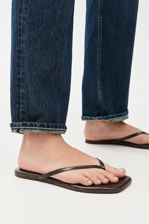 Square Toe Lilly in Croc