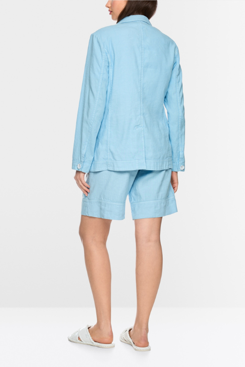 Relaxed Linen Blazer
