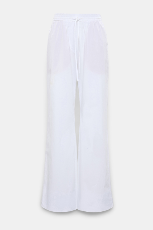 Cotton-poplin Pants