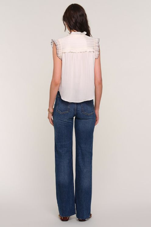 Ananda Top in Ivory