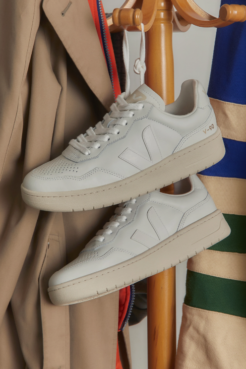 V-90 All White Leather VD2003380A370/S26