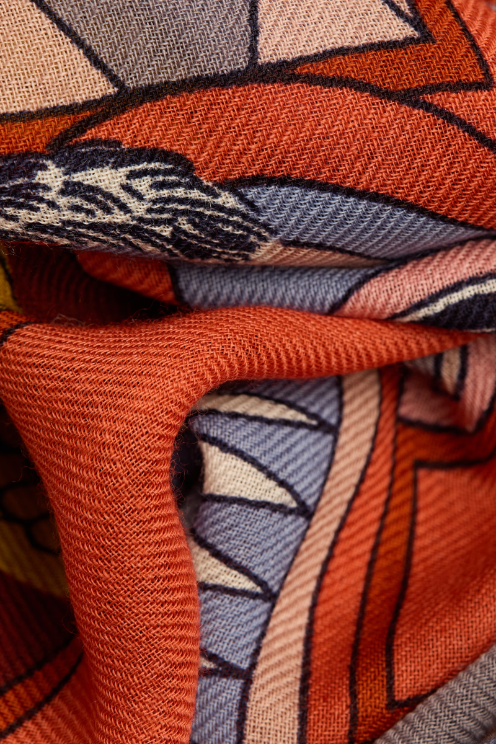 Nicolas Wool Scarf – Autumn