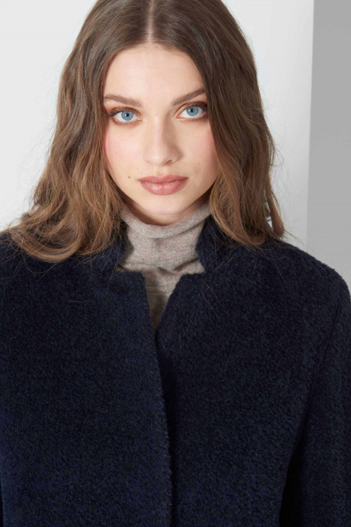 Wool & Alpaca Coat 3/4 Coat