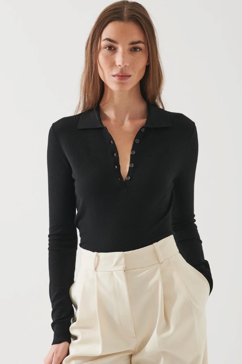 Xfine Merino Fitted Polo