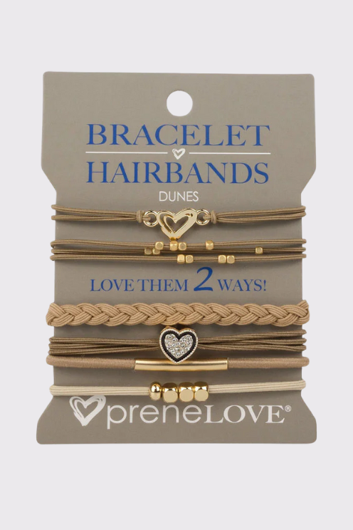 Prenelove Bracelet Hair Bands - Dunes