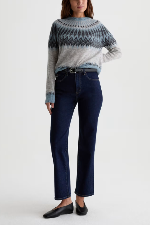 Brinley Mid-Rise Straight Jean