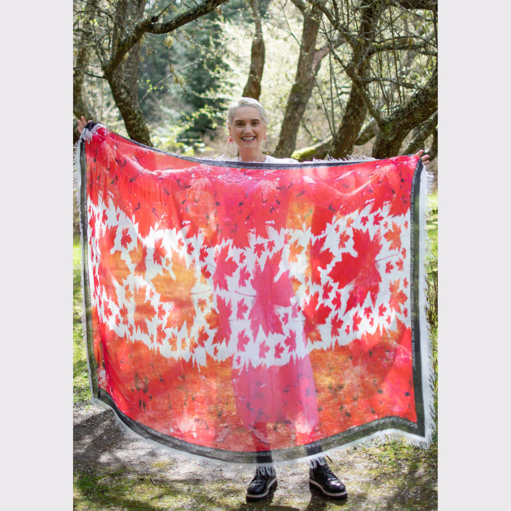 "The Leaves of Our Tree Oh Canada" Scarf
