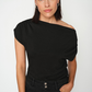 Shimmering Off-Shoulder Top