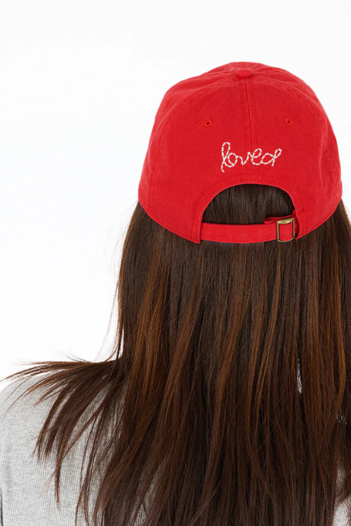 Imperfect Chenille Heart Hat