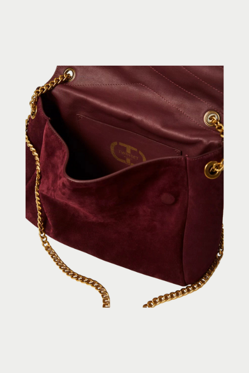 Reversible Suede Leather Handbag