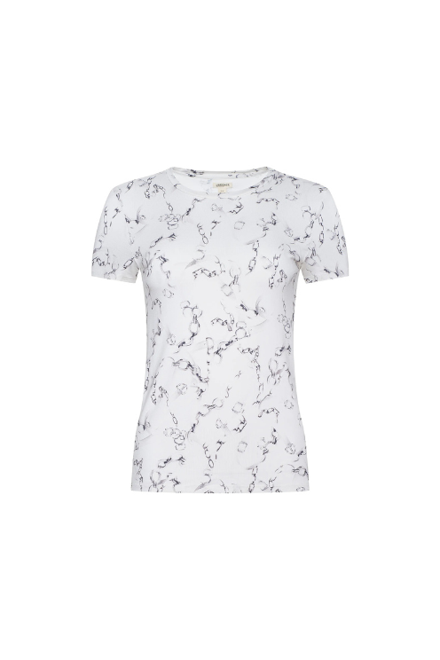 Ressi Fitted Tee - Faded Chain