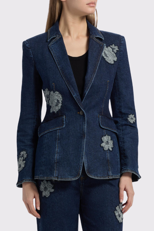 Floral Applique Milly Jacket