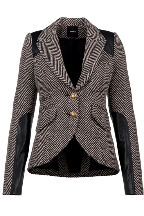 Saddle-Patch Equestrian Blazer