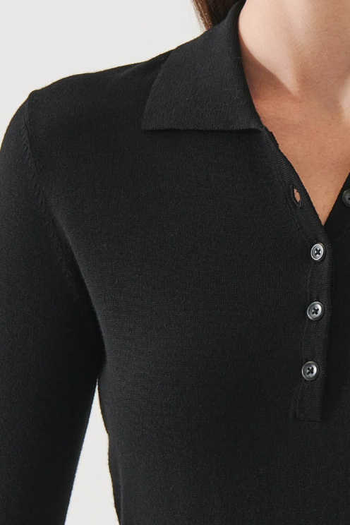Xfine Merino Fitted Polo