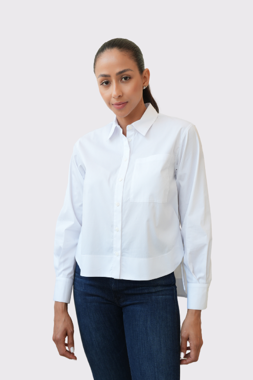 Shirt Satin Comfort Poplin