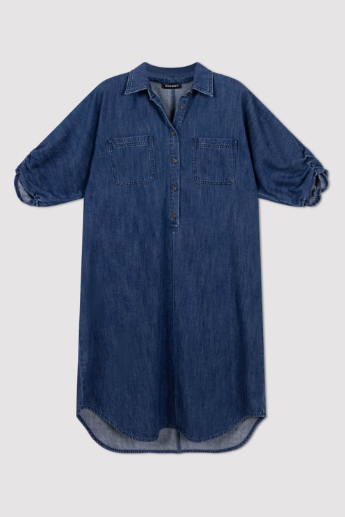 Denim Shirt Dress