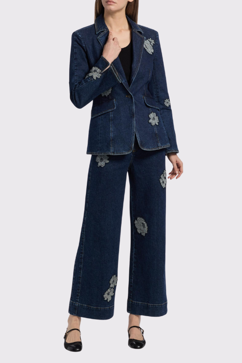 Floral Applique Milly Jacket