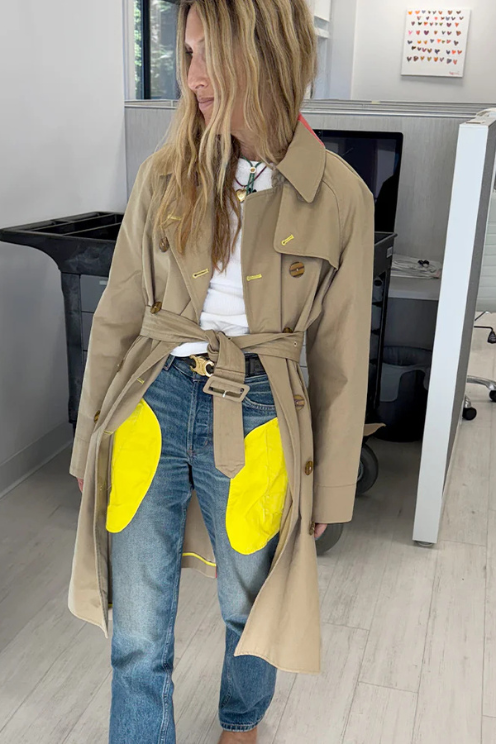 Sunny Side Up Trench Coat