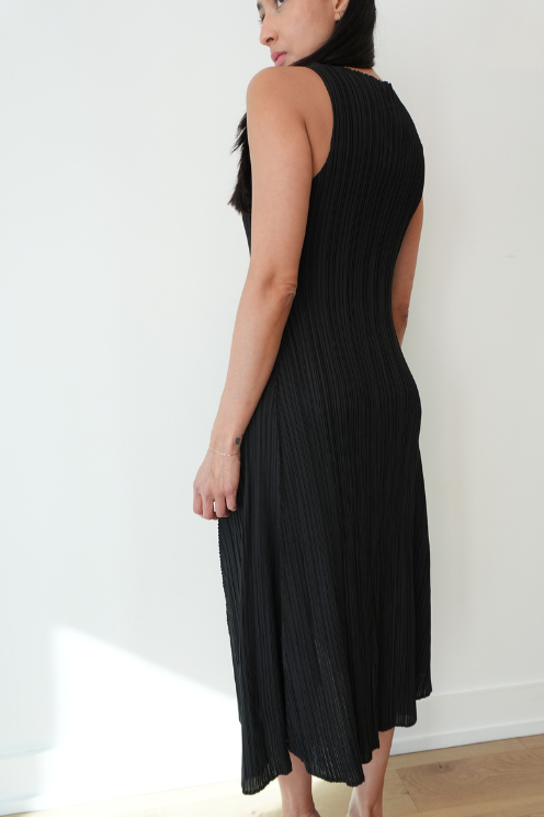 Long Estrella Dress - Black