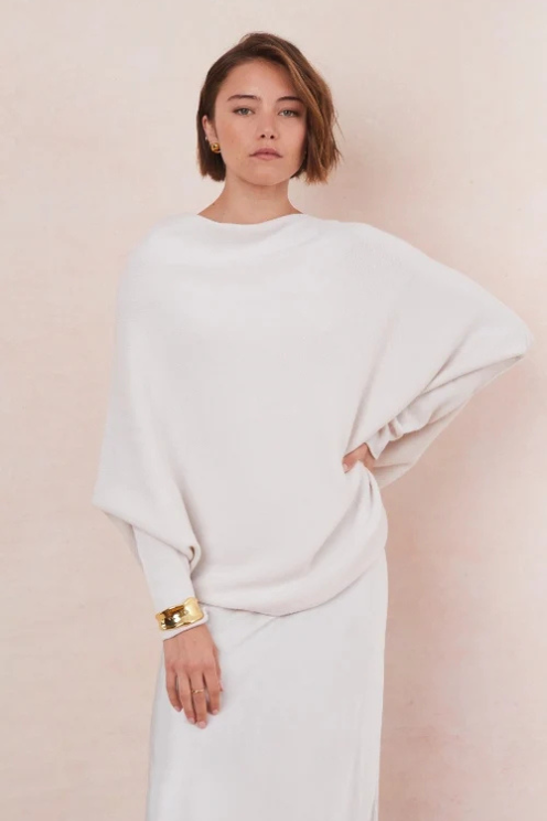 Natalie Asymmetric Sweater