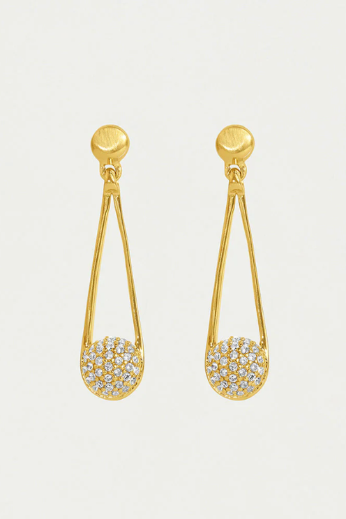 Mini Ipanema Earrings Black Onyx