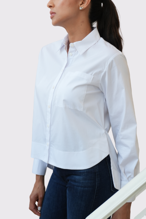 Shirt Satin Comfort Poplin