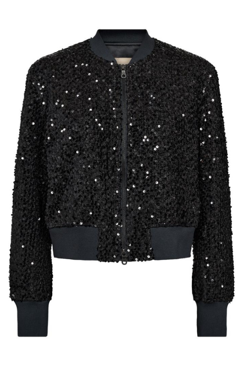 Sequin Bomber Jacket