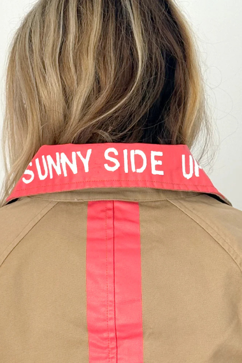 Sunny Side Up Trench Coat