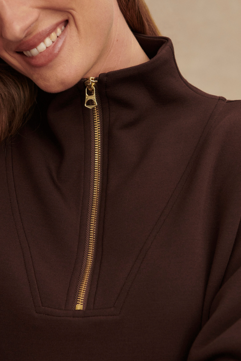 Hawley Half Zip Sweatshirt