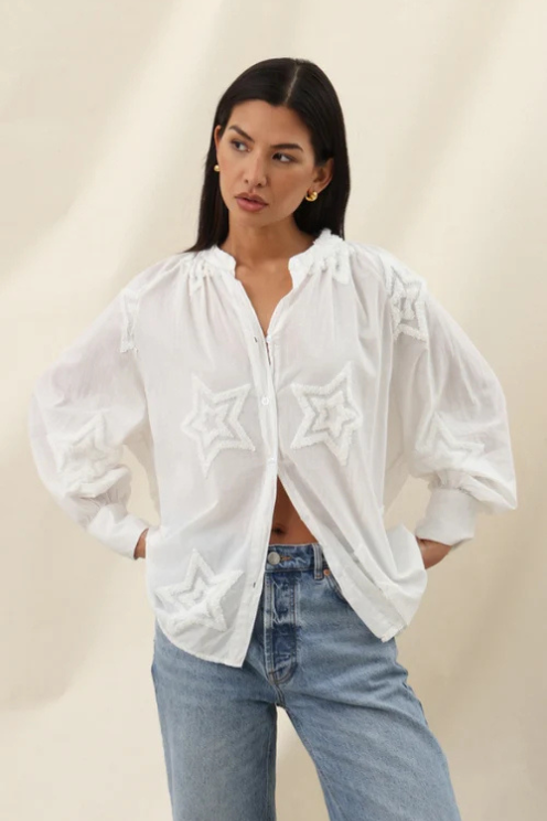 Estelle Jacquard Star Shirt