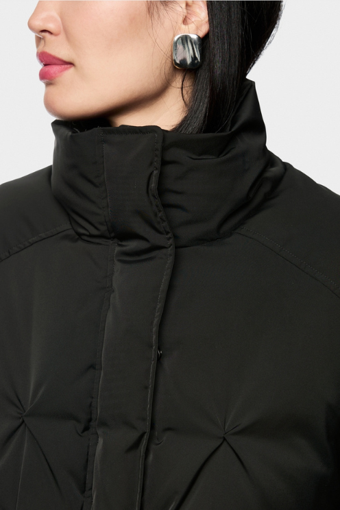 Quilted Cropped Puffer Jacket