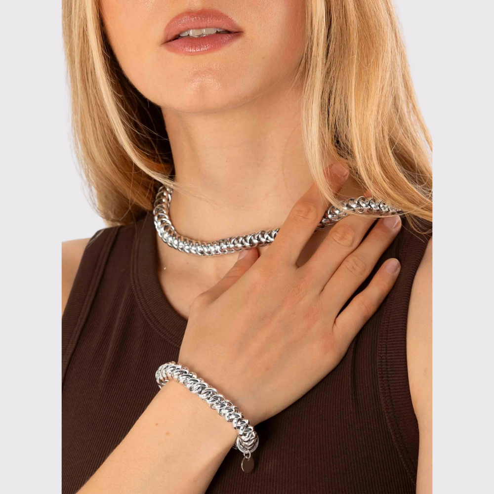 Scrunchie is Back - Bichou Necklace Hair Chain