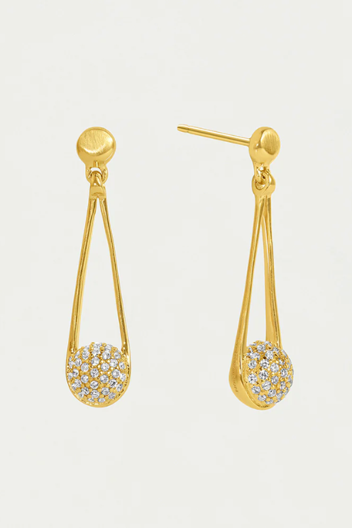 Petite Ipanema Pace Earrings White Topaz