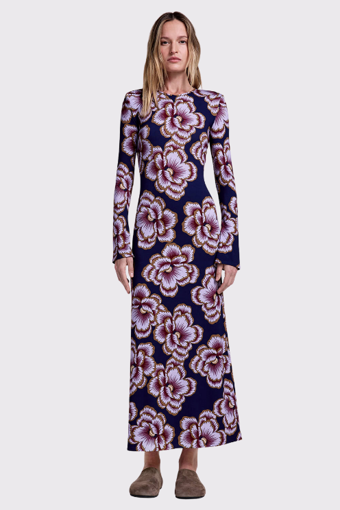 Crewneck Midi Dress